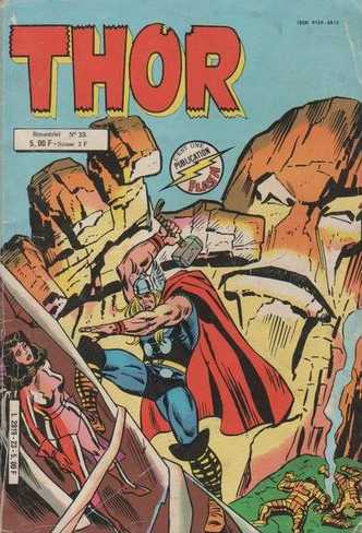 Scan de la Couverture Thor n 23